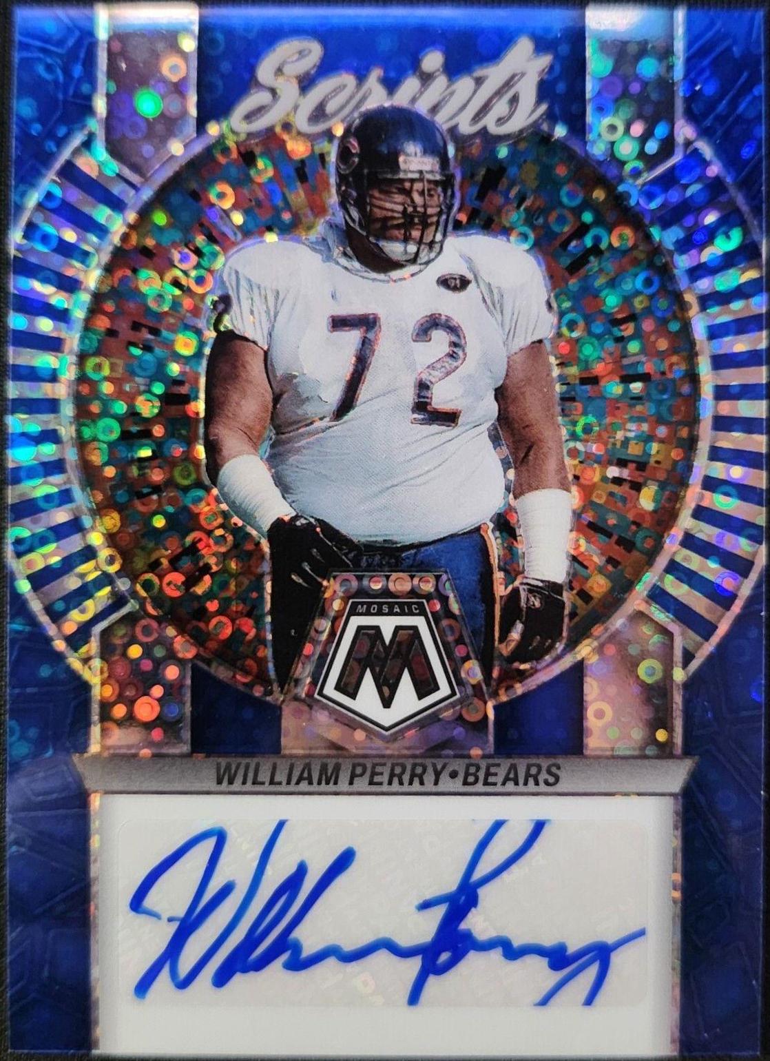 William Perry [No Huddle Blue] #S9