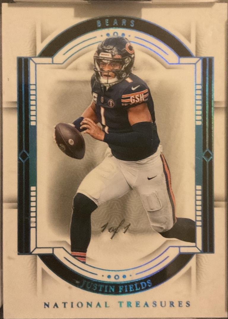 Justin Fields [Platinum] #17