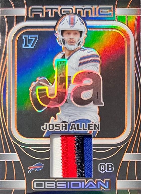 Josh Allen [Orange Electric Etch] #AMA-JAL