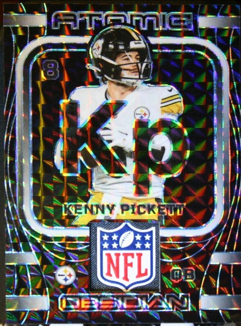 Kenny Pickett [Blue Finite Electric Etch] #25