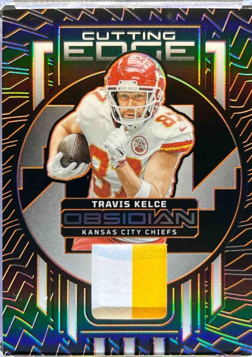 Travis Kelce [Orange Electric Etch] #24