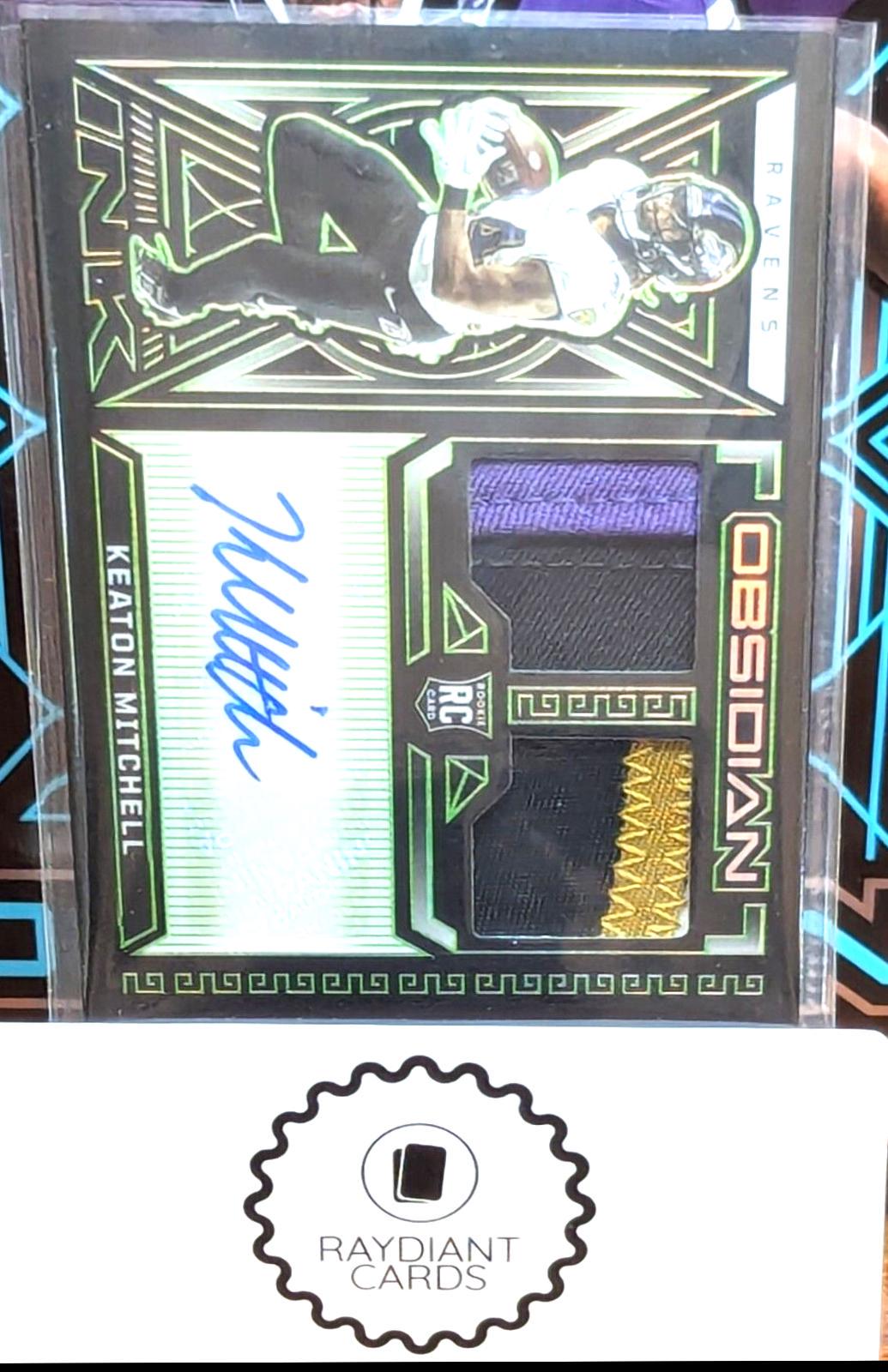 Keaton Mitchell [Yellow Electric Etch] #106
