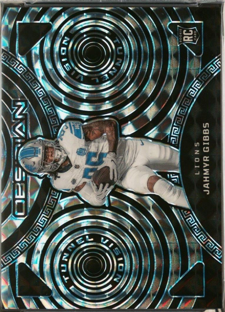 Jahmyr Gibbs [Blue Finite Electric Etch] #7