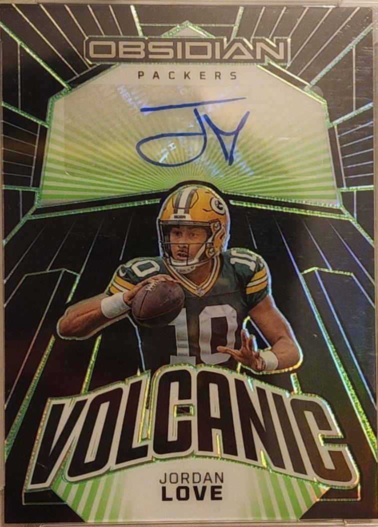 Jordan Love [Electric Etch Green] #10