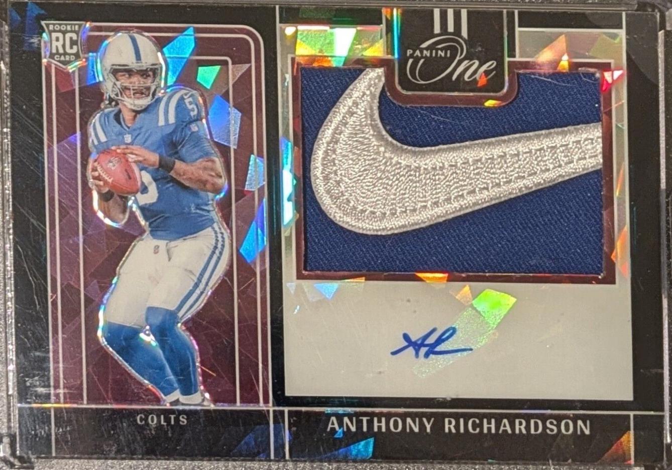 Anthony Richardson [Black Patch Autograph] #311