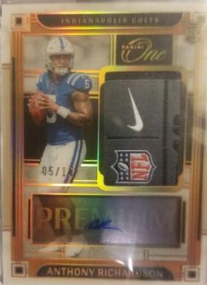 Anthony Richardson [Gold Patch Autograph] #137
