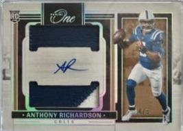 Anthony Richardson [Platinum Dual Patch Autograph] #41