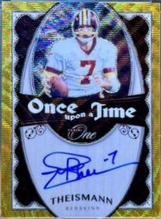 Joe Theismann [Gold Once Upon a Time Signature] #332