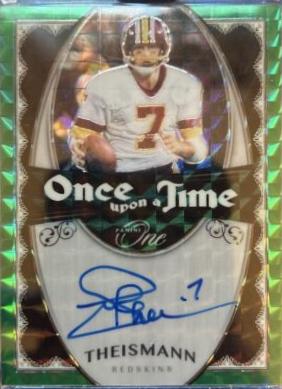 Joe Theismann [Green Once Upon a Time Signature] #332