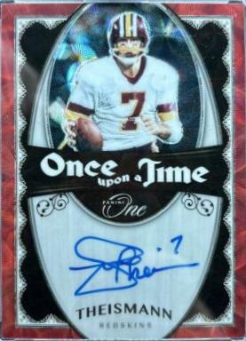 Joe Theismann [Red Once Upon a Time Signature] #332