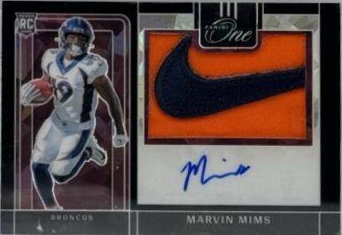 Marvin Mims [Black Patch Autograph] #316