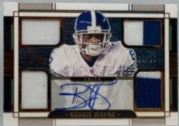 Reggie Wayne [Bronze Quad Patch Autograph] #66