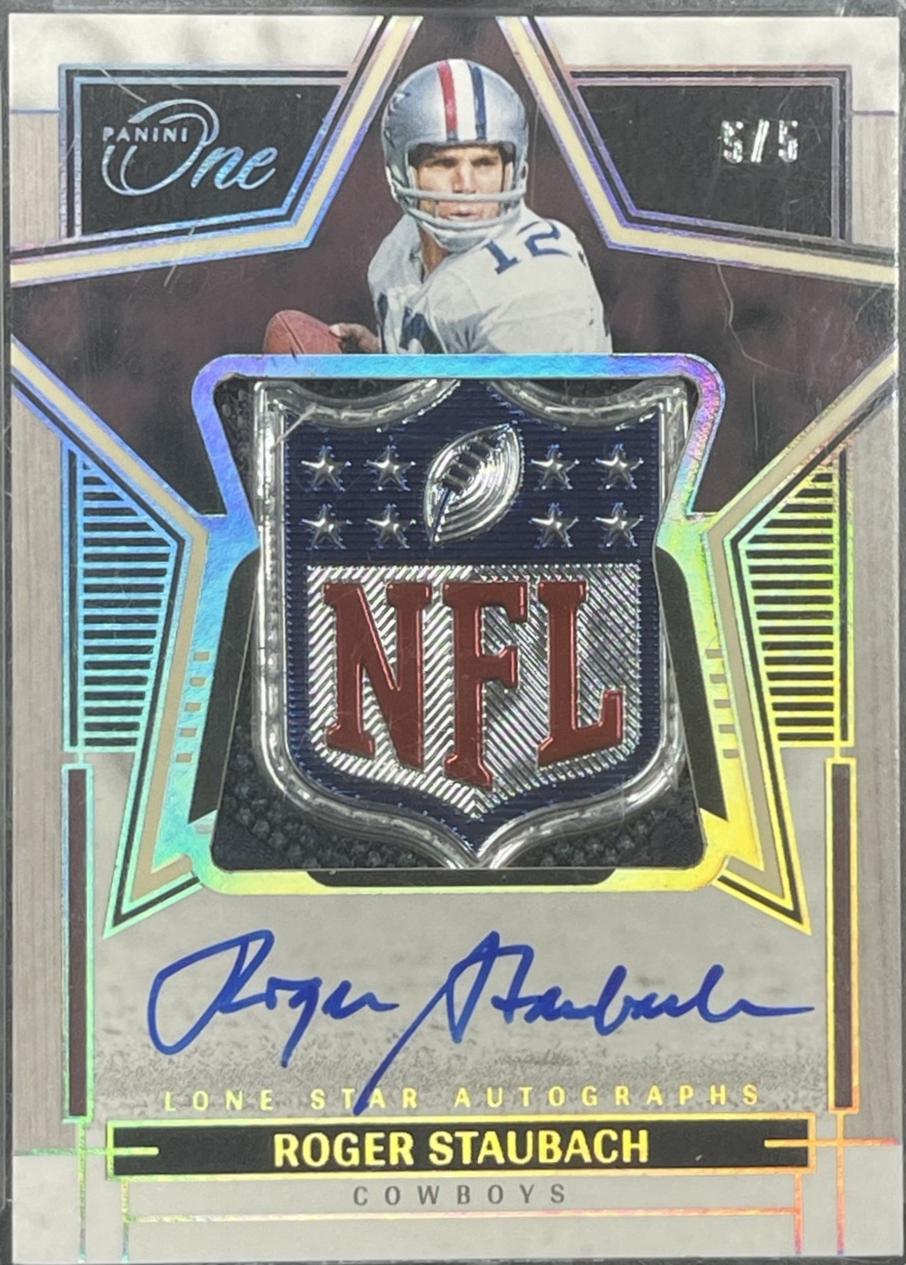 Roger Staubach [Platinum Lone Star Autograph] #82