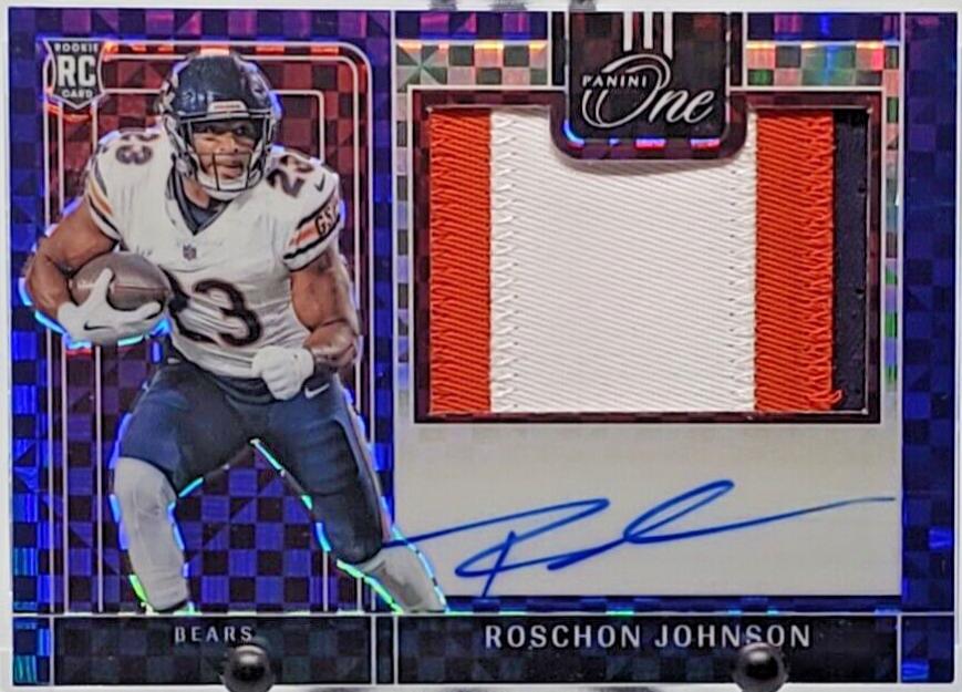 Roschon Johnson [Blue Patch Autograph] #319