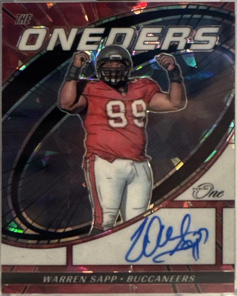 Warren Sapp [Black The Oneders Autograph] #373