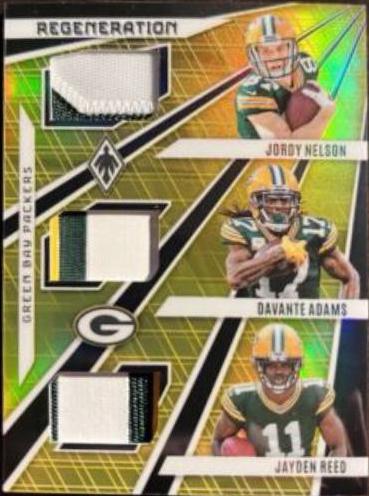 Jordy Nelson, Davante Adams, Jayden Reed [Gold] #REG-10