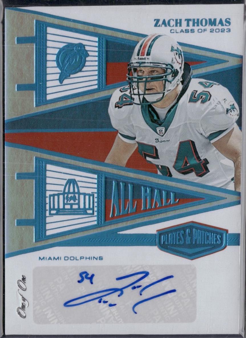 Zach Thomas [Platinum] #AH-ZT