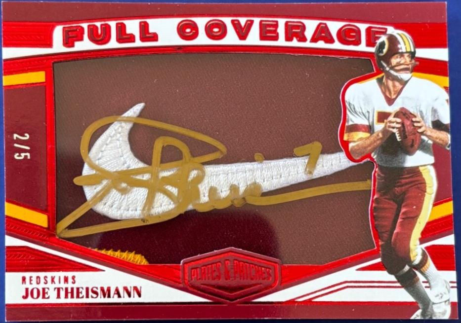 Joe Theismann [Autograph Red] #FC-46