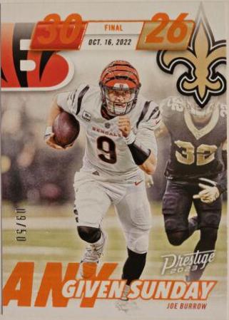 Joe Burrow [Orange] #AGS-6