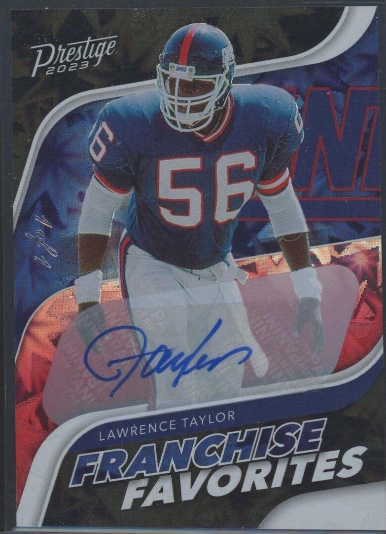 Lawrence Taylor [Autograph Black] #FF-11