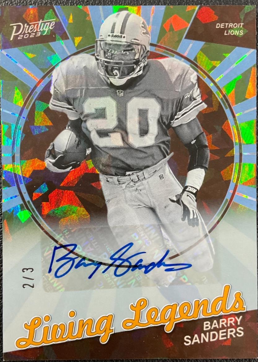 Barry Sanders [Autograph Platinum] #LL-4