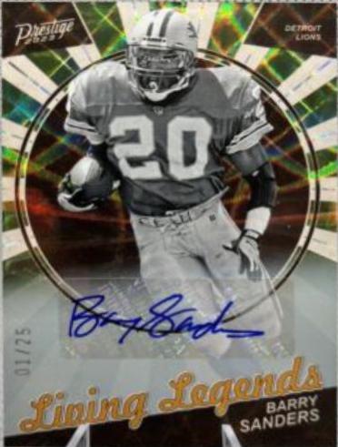 Barry Sanders [Autograph] #LL-4