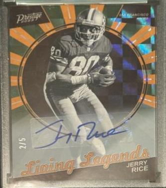 Jerry Rice [Autograph Orange] #LL-21