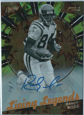 Randy Moss [Autograph Black] #LL-28