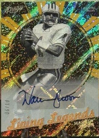 Warren Moon [Autograph Gold] #LL-30