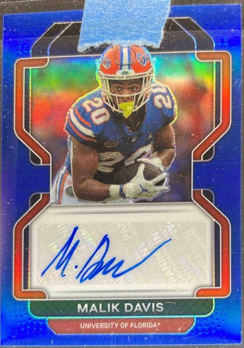 Malik Davis [Blue] #RA-MDA