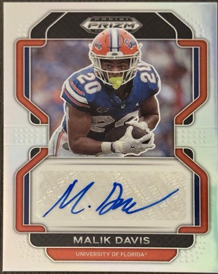 Malik Davis [Silver] #RA-MDA