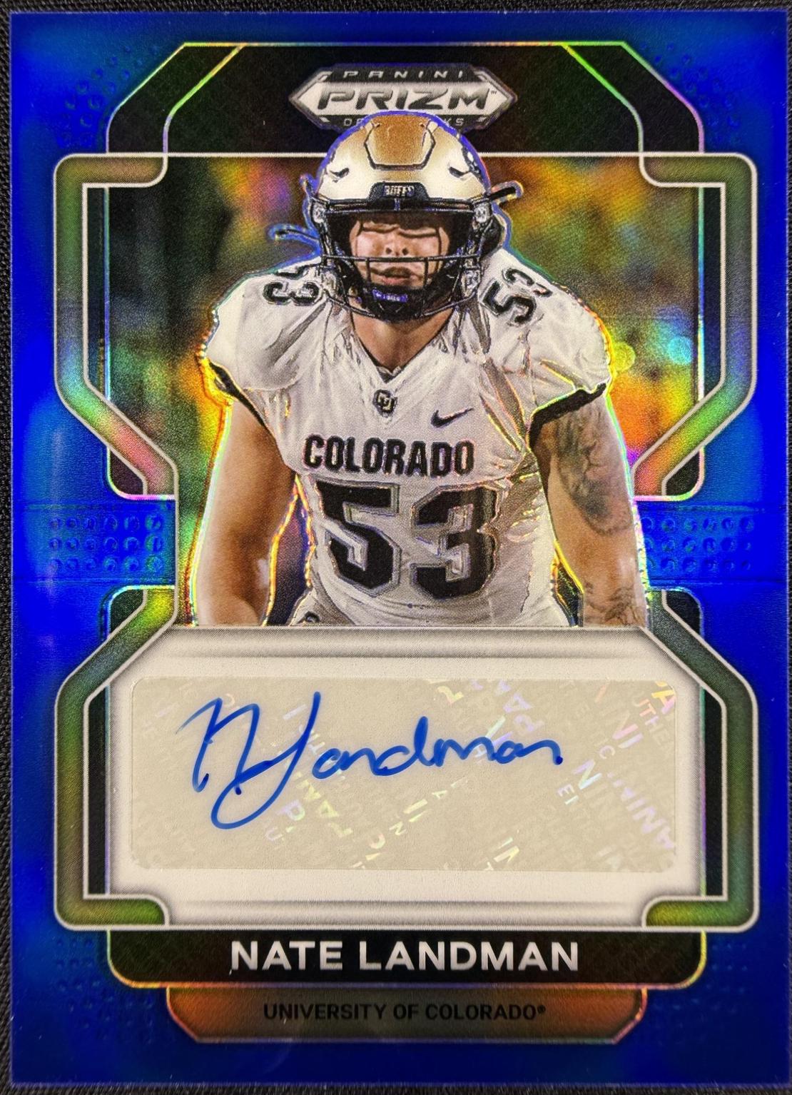 Nate Landman [Blue] #RA-NLA