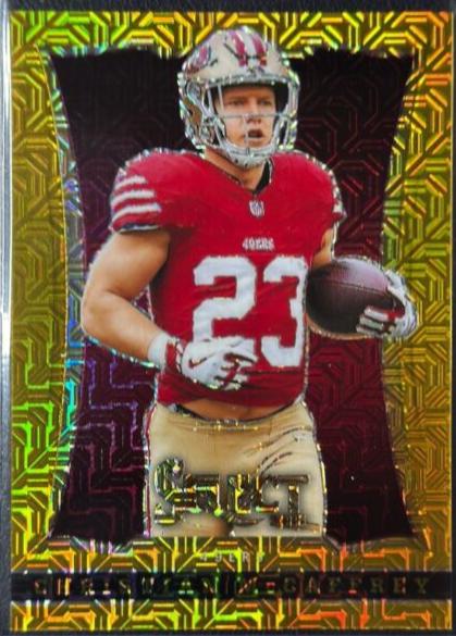 Christian McCaffrey [Gold Prizm] #15