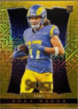 Puka Nacua [Gold Prizm] #9