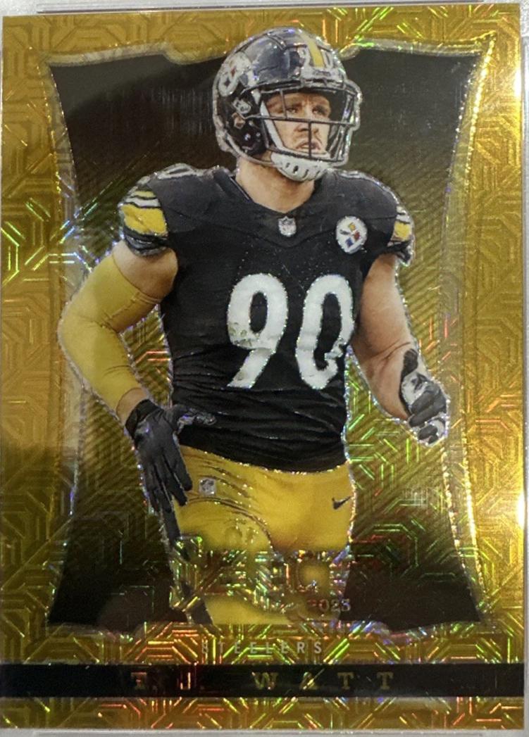 T.J. Watt [Gold Prizm] #18