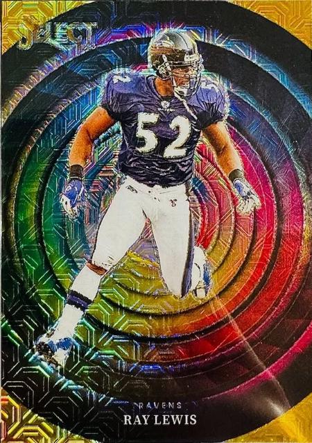 Ray Lewis [Gold Prizm] #20