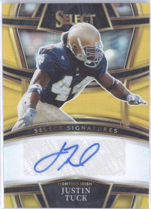 Justin Tuck [Gold] #S-JT