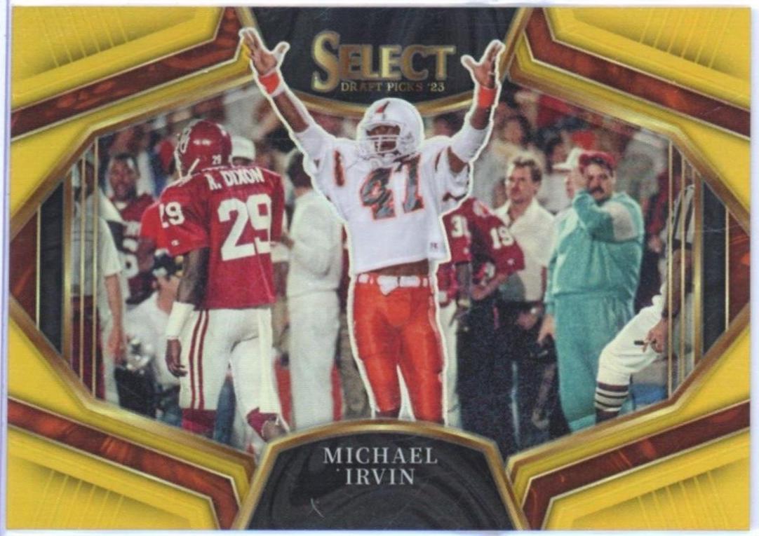Michael Irvin [Gold] #SN-8