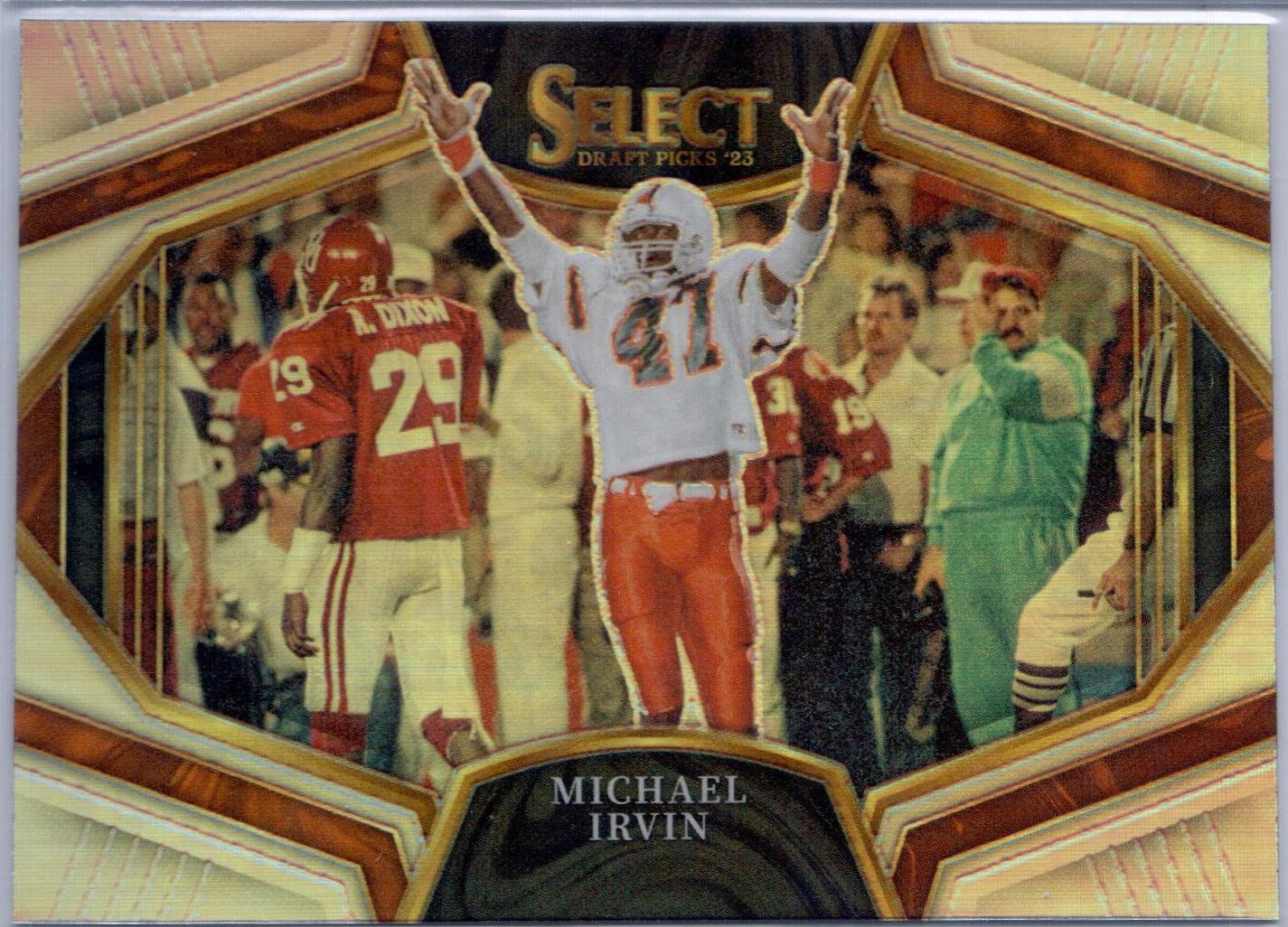 Michael Irvin [Silver] #SN-8