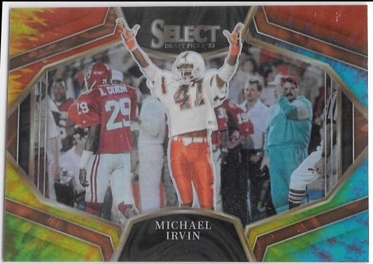 Michael Irvin [Tie Dye] #SN-8