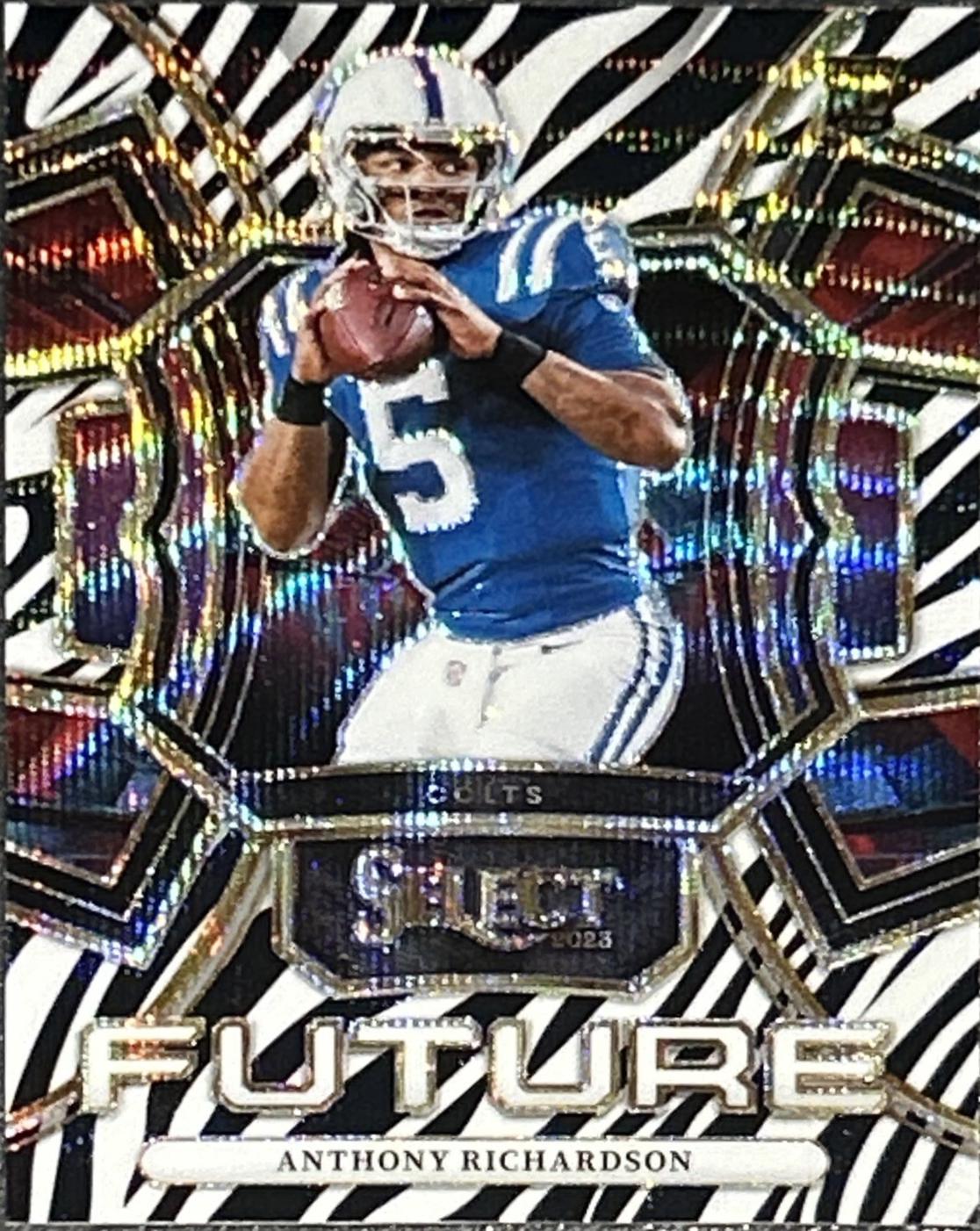 Anthony Richardson [Zebra Prizm] #FUT-ARI