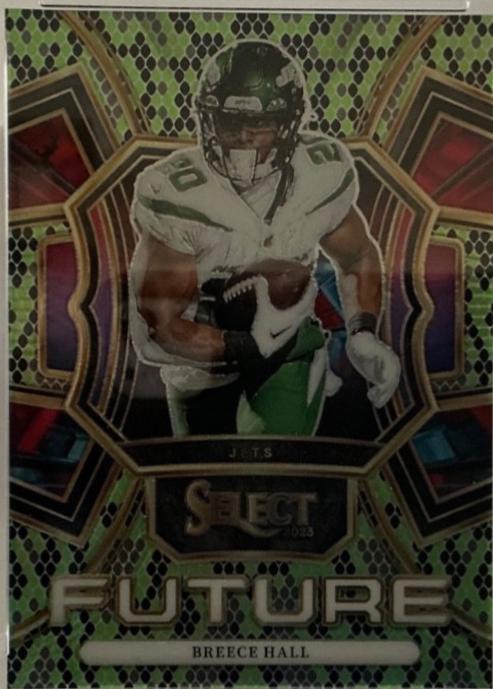 Breece Hall [Green Prizm] #FUT-BHA