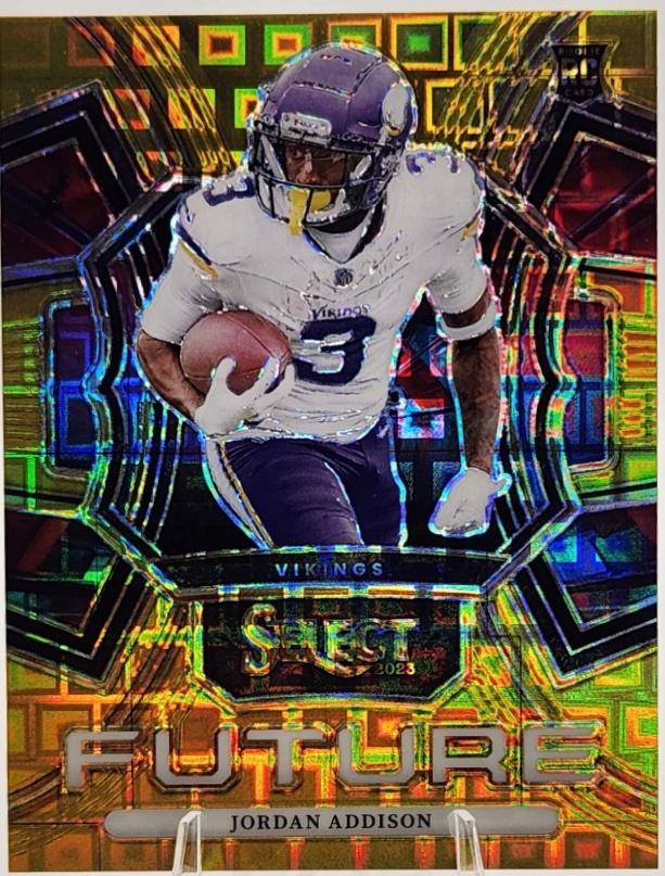 Jordan Addison [Gold Prizm] #FUT-JAD