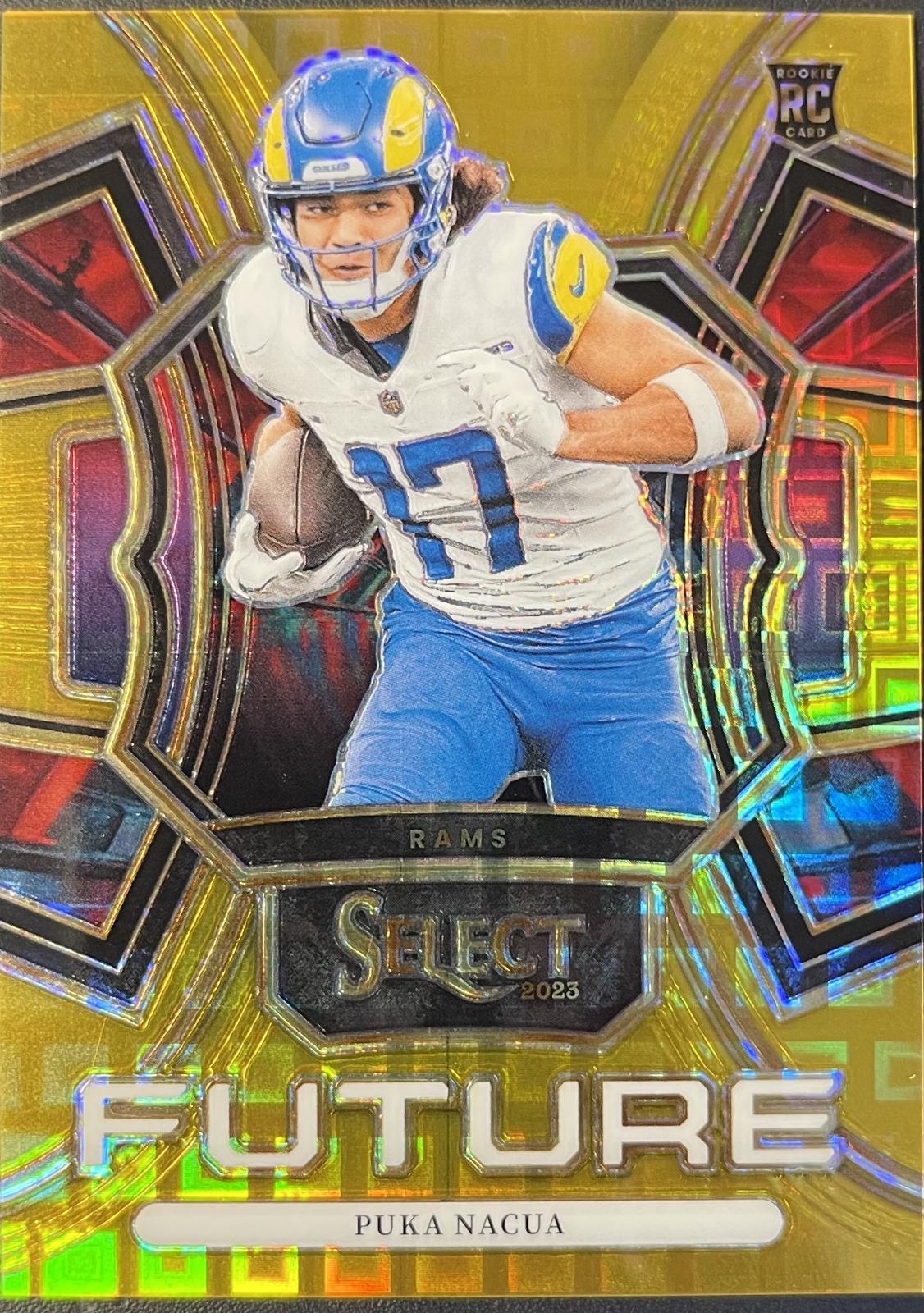 Puka Nacua [Gold Prizm] #FUT-PNA