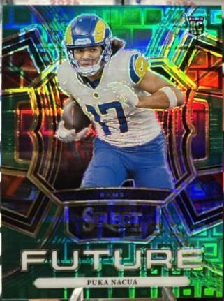 Puka Nacua [Green Prizm] #FUT-PNA