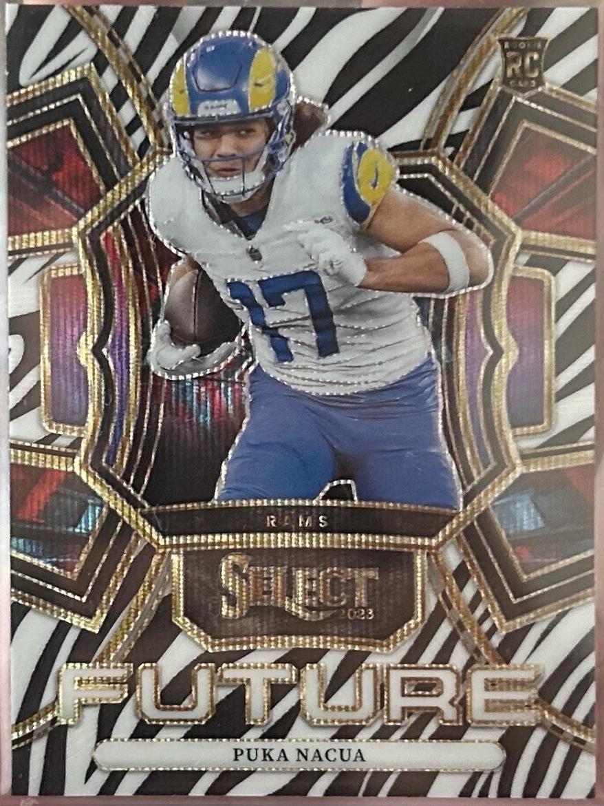 Puka Nacua [Zebra Prizm] #FUT-PNA