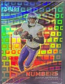 Justin Jefferson [Green Prizm] #20