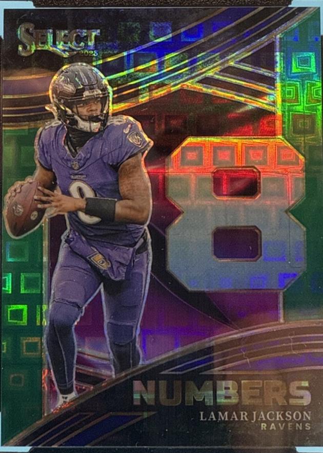 Lamar Jackson [Green Prizm] #7