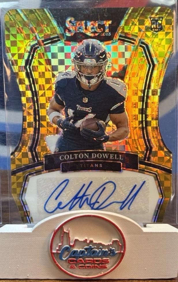Colton Dowell [Gold Die-Cut] #35