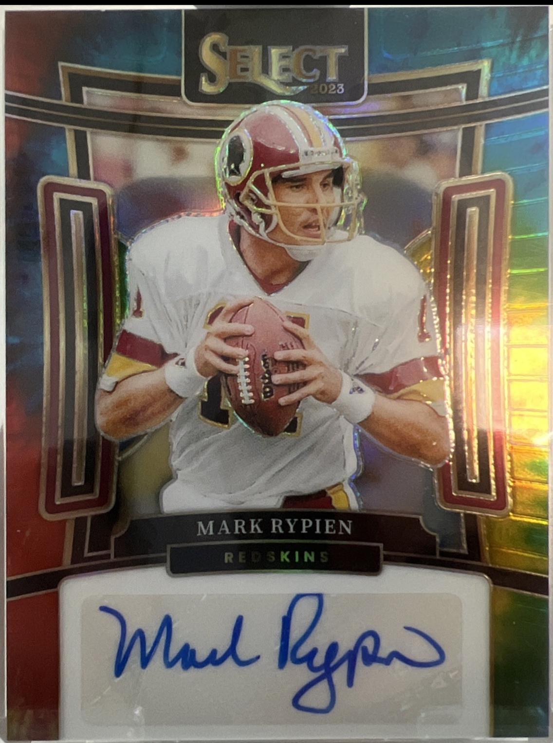 Mark Rypien [Tie-Dye] #SIG-MRY